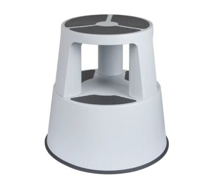 wheeled step stool made of plastic