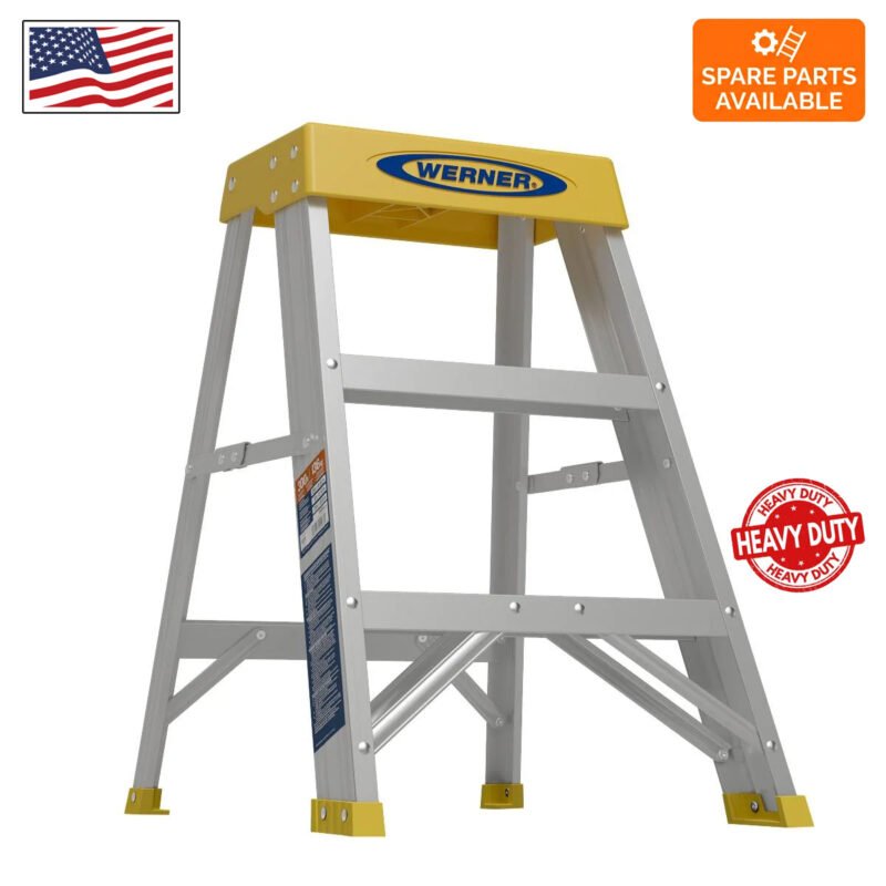 2ft type ia aluminum step stool 150b