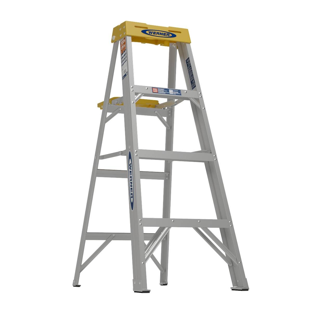 Aluminum Step Ladder 374 4ft Type IA Aluminum Step Ladder 374 - Image 1
