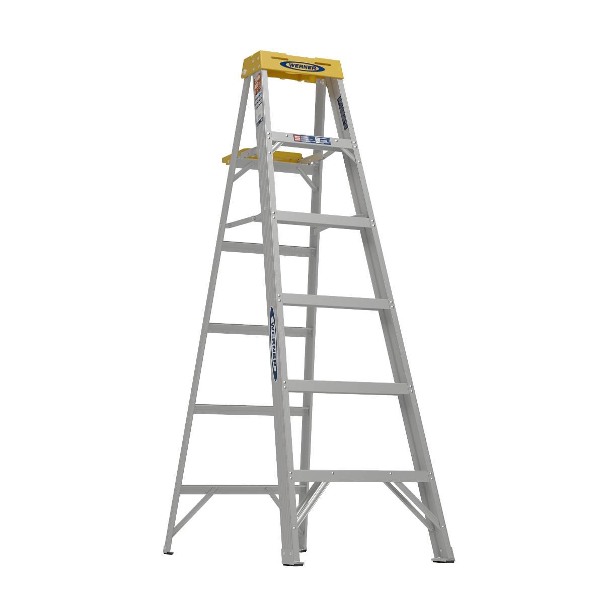 Aluminum Step Ladder 376 6ft Type IA Aluminum Step Ladder 376 - Image 1
