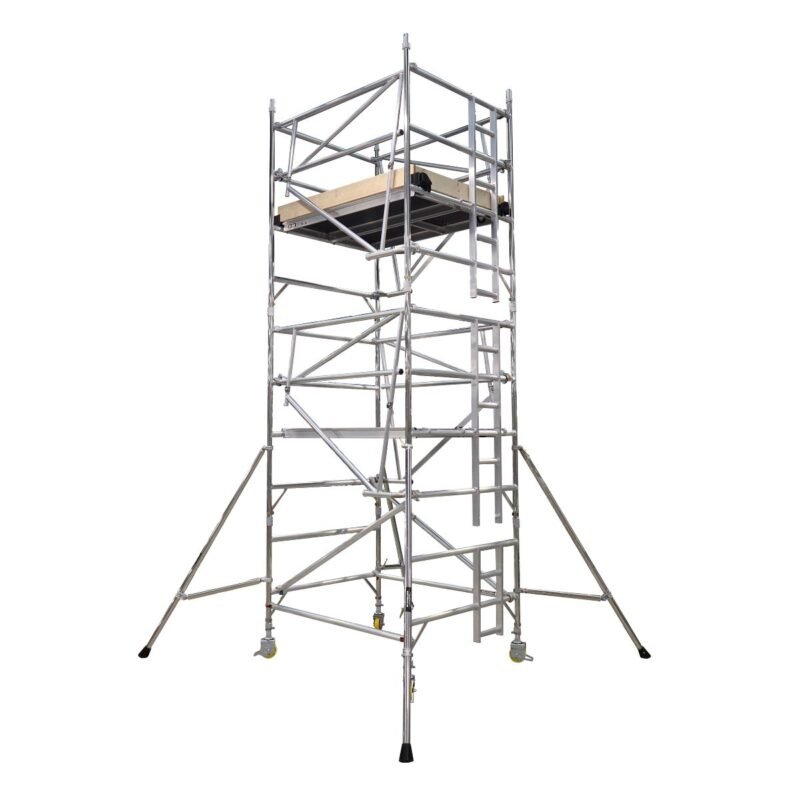 aluminum single width scaffolding towers