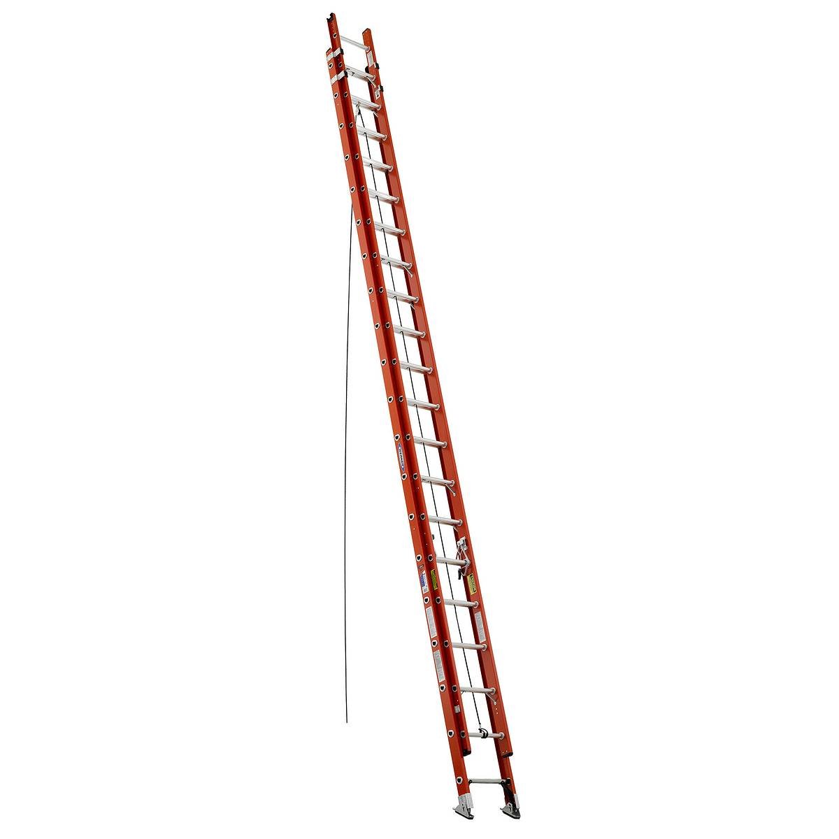 Fiberglass D-Rung Extension Ladder D6240-2 40ft Type IA Fiberglass D-Rung Extension Ladder D6240-2 - Image 1
