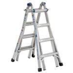 18ft Reach Height Multi-Position Ladder, 300lb load capacity 17ft Type IA MT-17