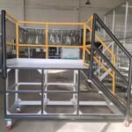 train slide door access ladder