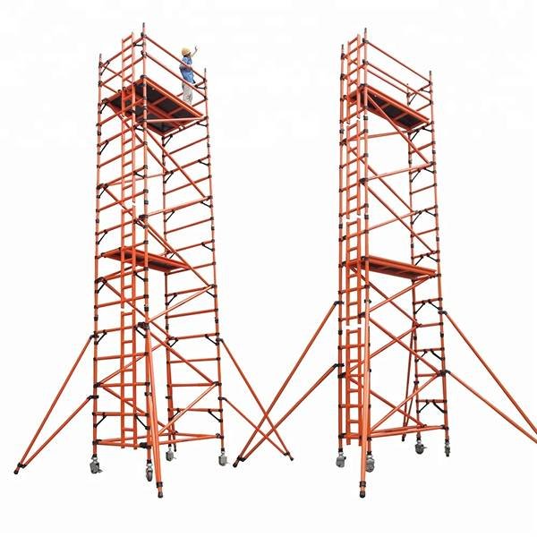 gi frp grp fiberglass mobile scaffolding towers