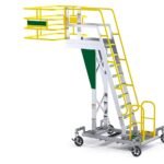 mobile cantilever ladder and work platform