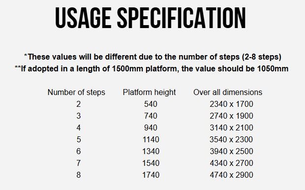 aluminum crossover ladder