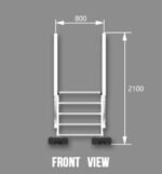 aluminum crossover ladder