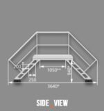aluminum crossover ladder