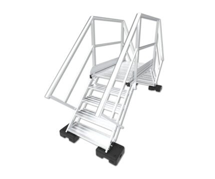 aluminum crossover ladder