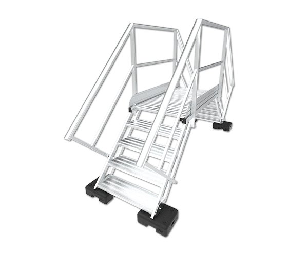 aluminum crossover ladder