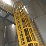 safety cage ladders