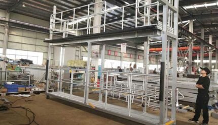 train roof access platform