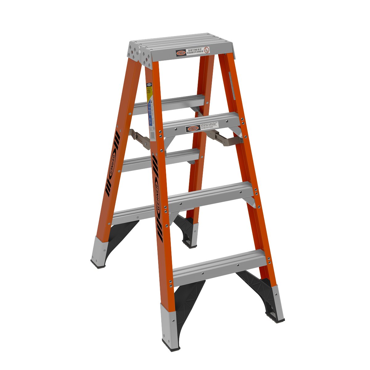 4ft type iaa fiberglass twin ladder t7404 4ft type iaa fiberglass twin ladder t7404