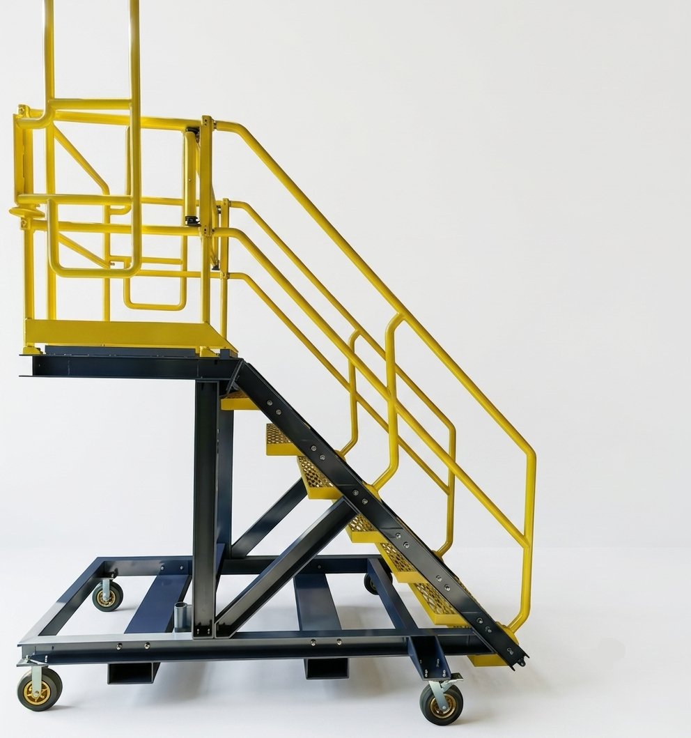 industrial aluminium anti slip mesh ladders access platform industrial aluminium anti slip mesh ladders access platform